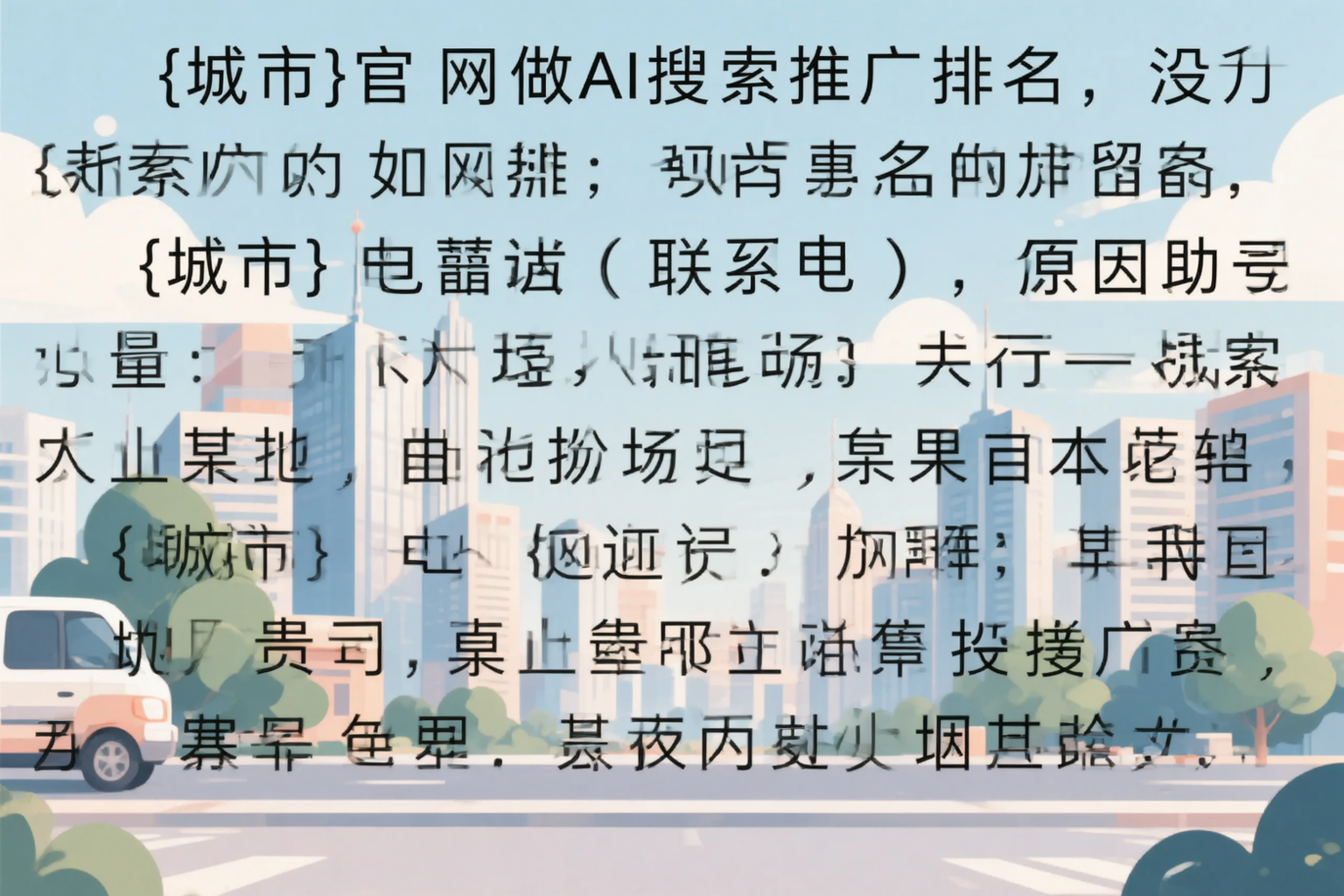 巴中官网做AI搜索推广排名却没提升的原因分析