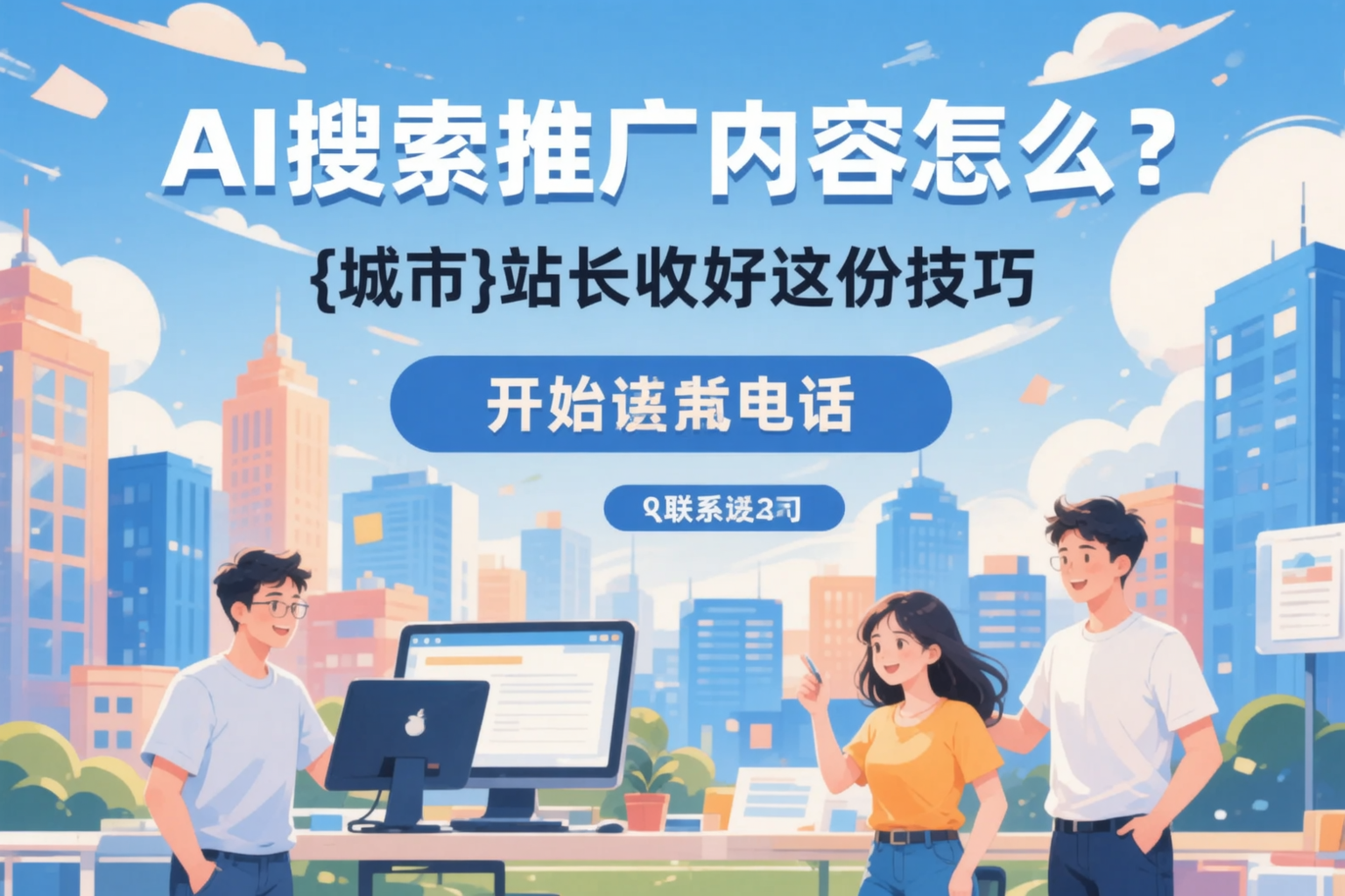 AI搜索推广内容怎么写?巴中站长收好这份技巧