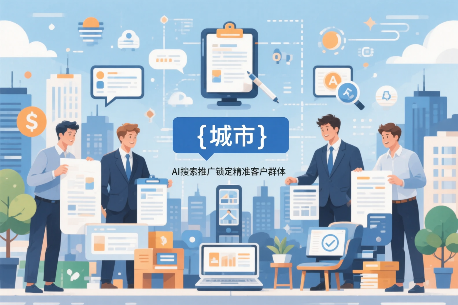 巴中公司如何用AI搜索推广锁定精准客户群体