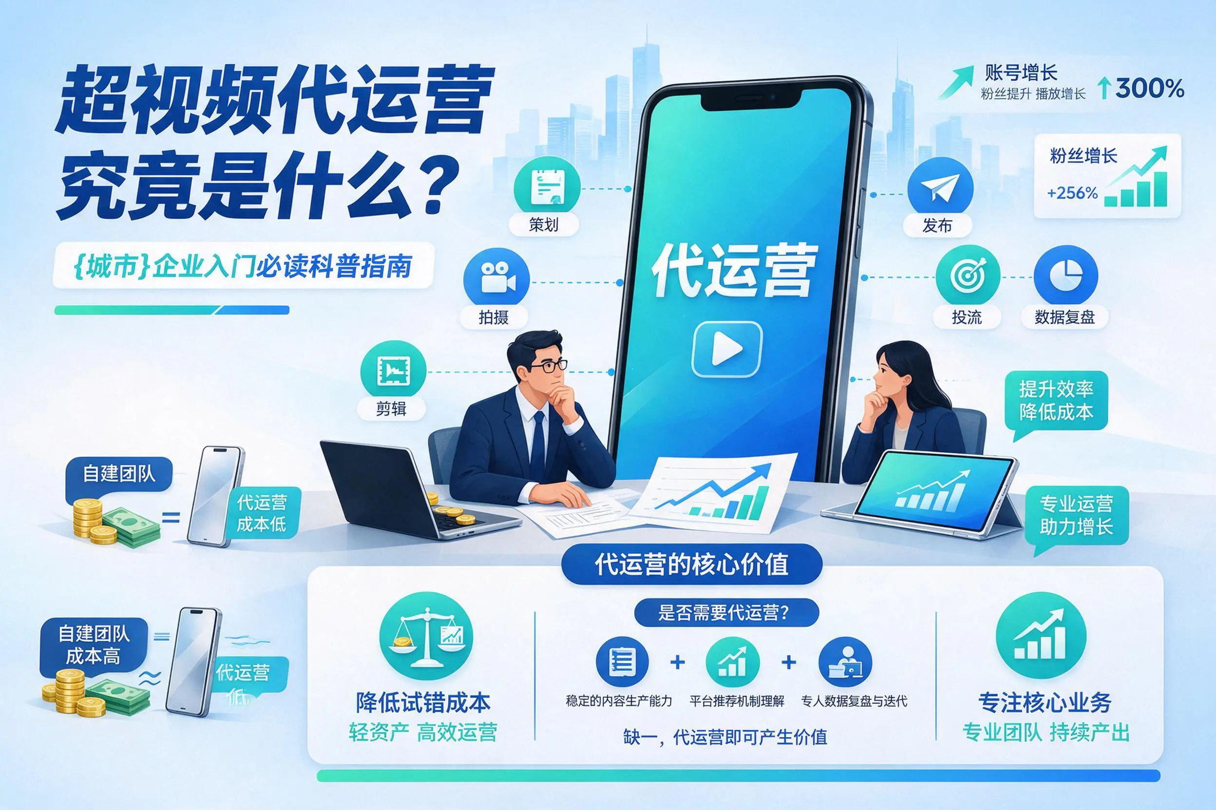 短视频代运营究竟是什么？巴中企业入门必读科普指南