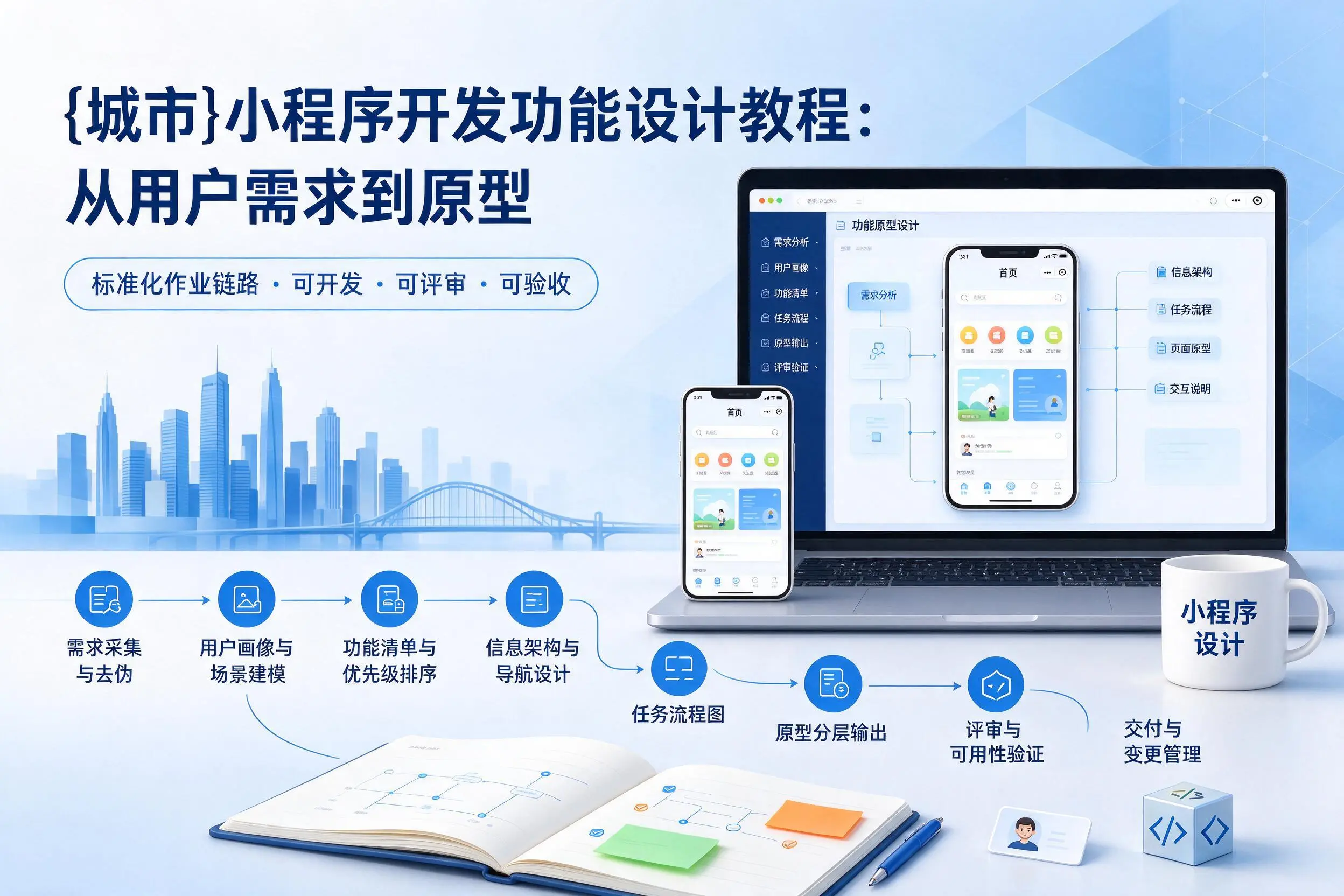 巴中小程序开发功能设计教程：从用户需求到原型