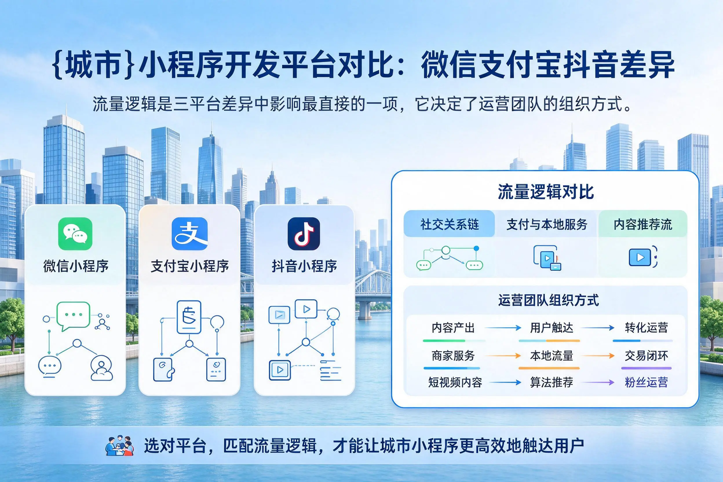 巴中小程序开发平台对比：微信支付宝抖音差异