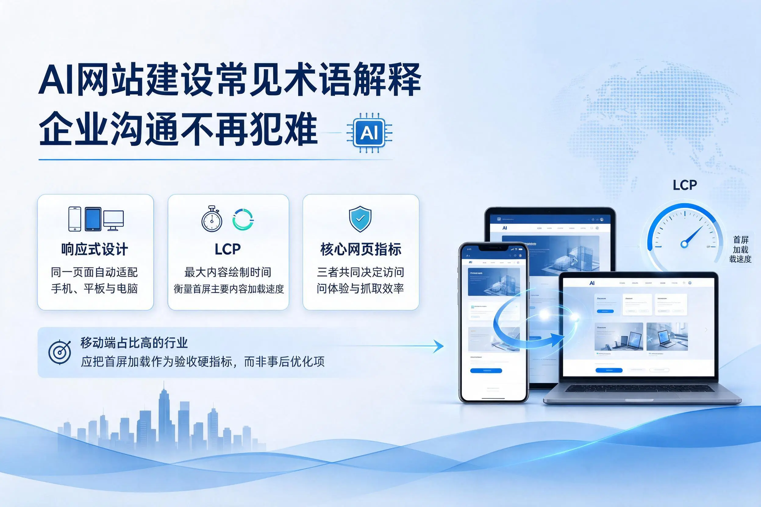 AI网站建设常见术语解释，巴中企业沟通不再犯难