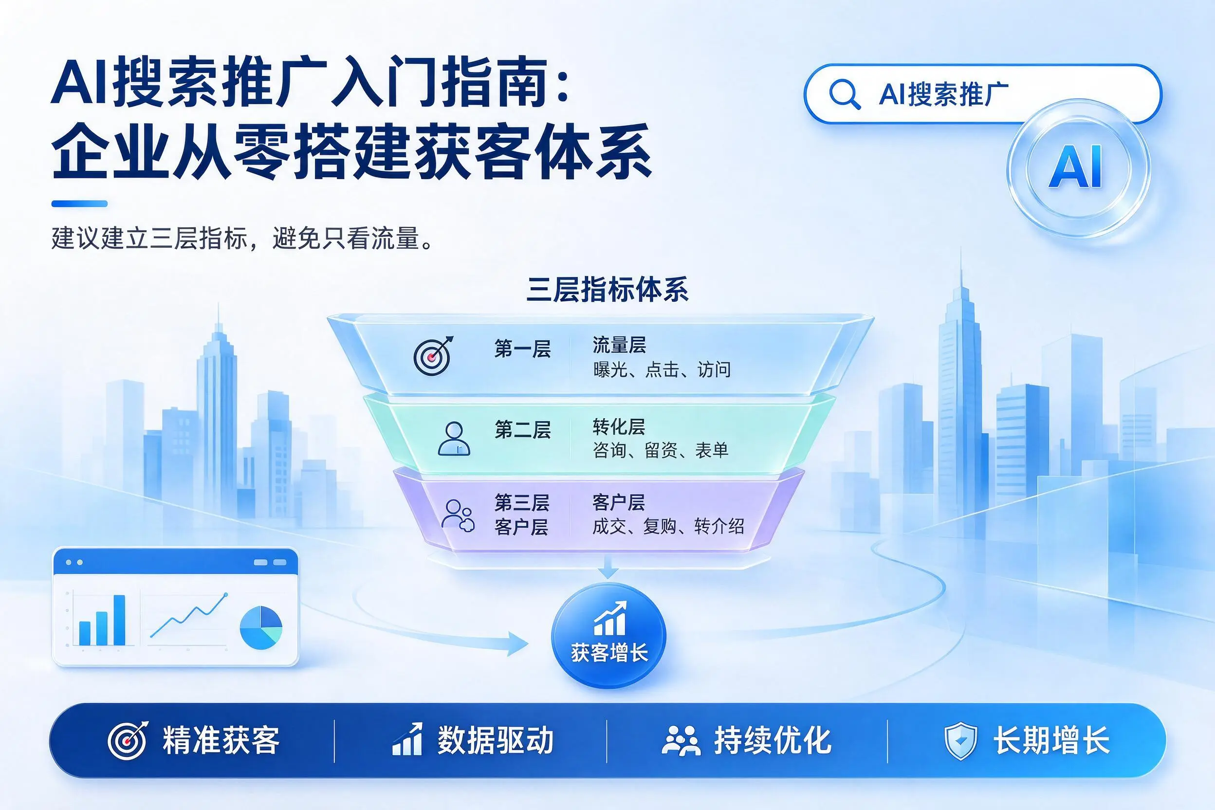AI搜索推广入门指南：巴中企业从零搭建获客体系